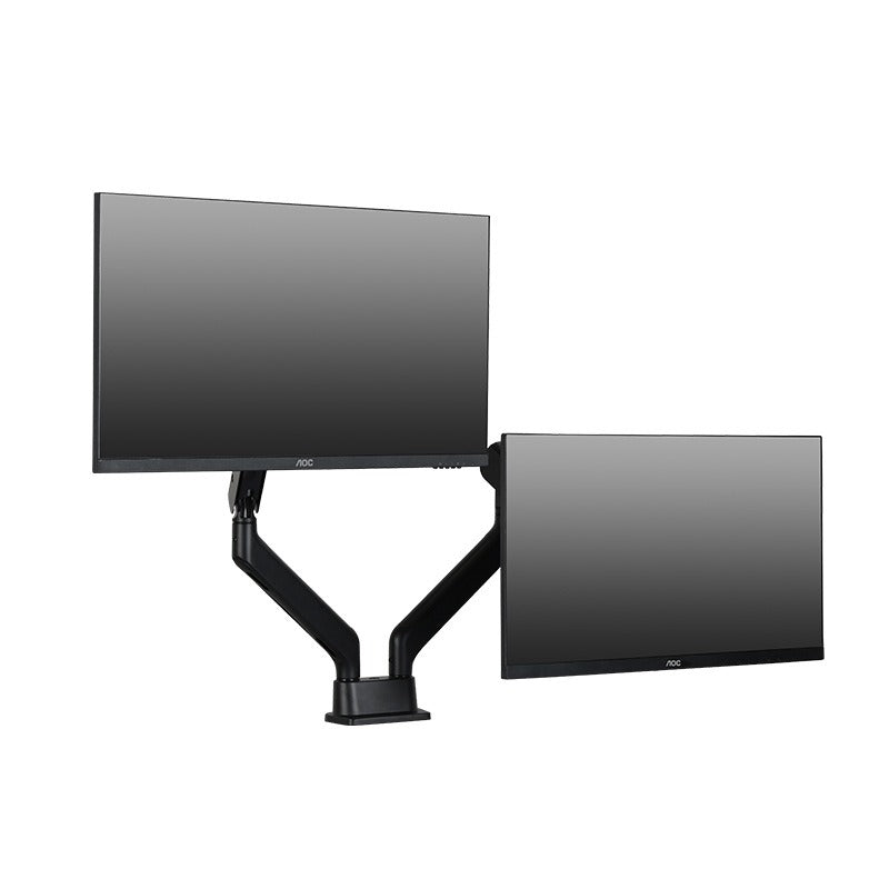 Dual Gas Spring Monitor Arm