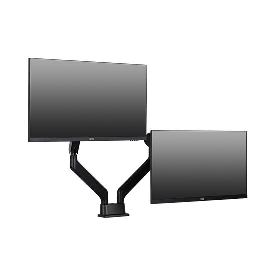 Dual Gas Spring Monitor Arm