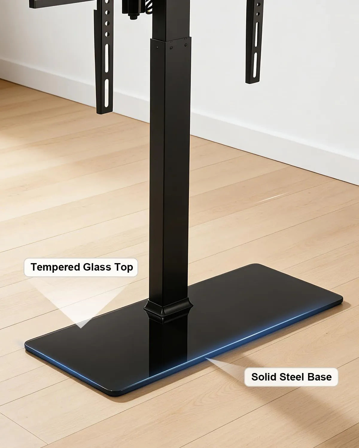 Electric TV Stand Glass Base