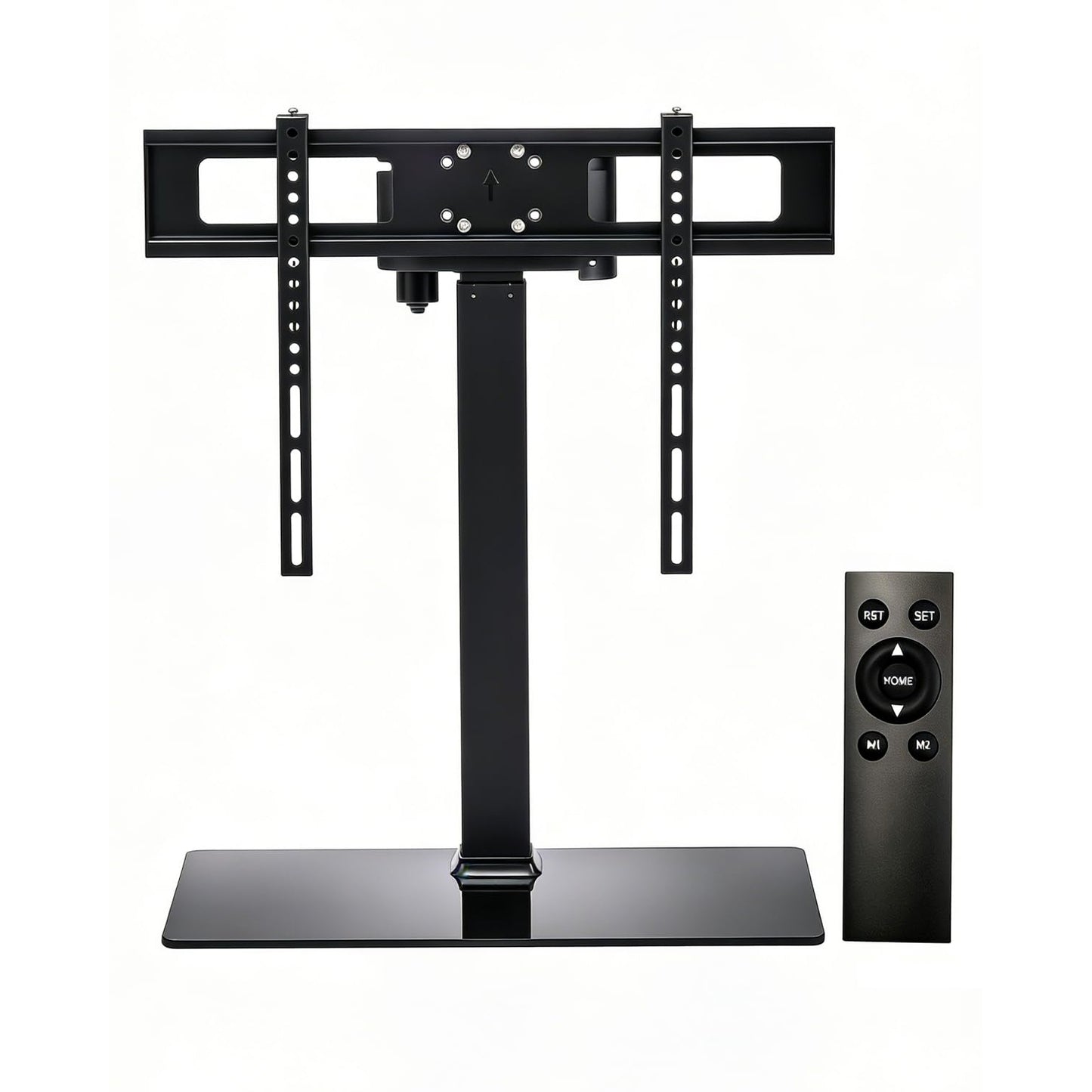 Electric TV Stand Glass Base